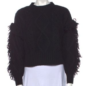 Peter Som crewneck wool blend sweater